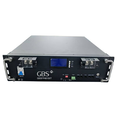 Giá tốt Hệ thống lưu trữ năng lượng mặt trời dạng rack có thể xếp chồng 51.2V Lifepo4, BMS thông minh, cổng giao tiếp CAN/RS485 trực tuyến