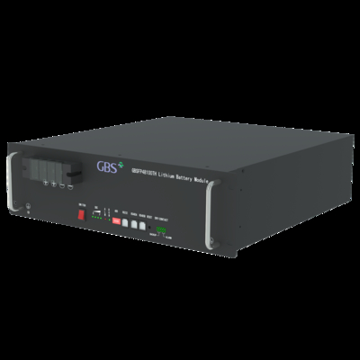 Giá tốt 3U Cabnet sạc lại Lifepo4 Battery Module 48V100Ah ((15S) Cho viễn thông trực tuyến