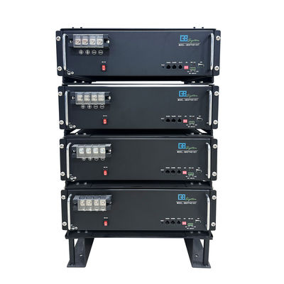 Giá tốt Khối pin LiFePO4 có thể xếp chồng 5KWh, Pin Lithium 51.21V 100Ah trực tuyến